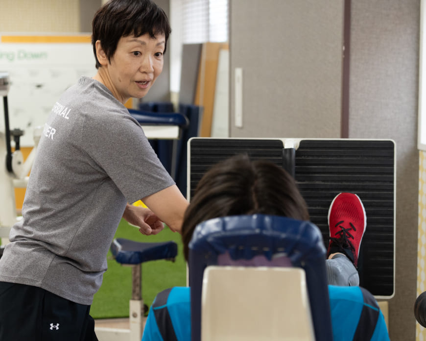 パーソナルトレーニングの様子
